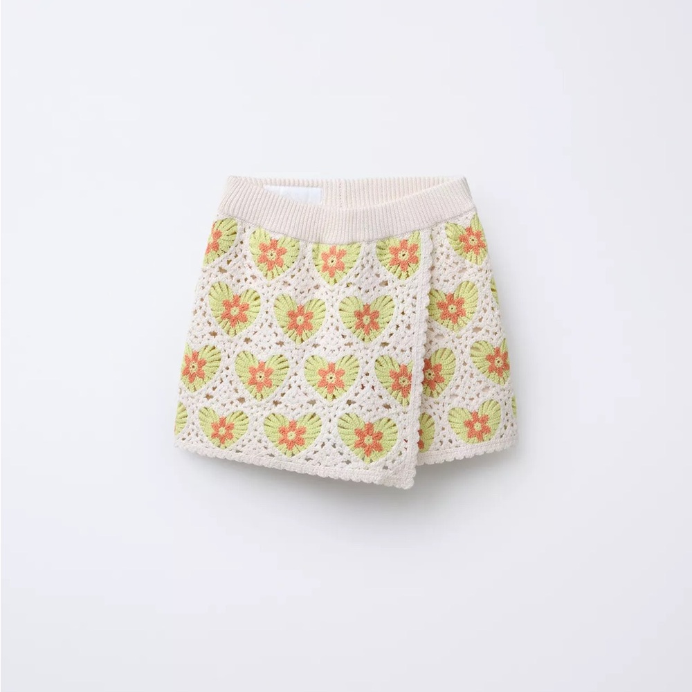 Zara Girls CROCHET SKORT